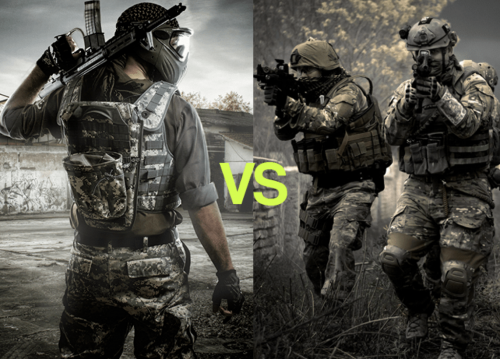 Airsoft vs Paintball Difference Airsoft Center